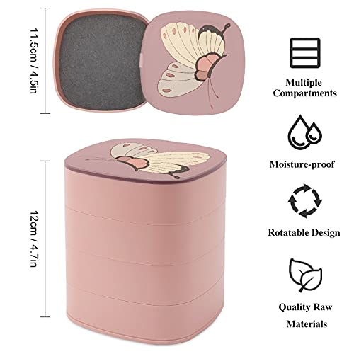 Creatividad Personalidad Rotar la Joyero Espejo Imprimir Insectos Mariposa Bastón Figura Regalo Regalo para Niños Compañeros de Clase, Colegas, Hermanas, Mujeres, Madres, Novias, Esposas Hijas
