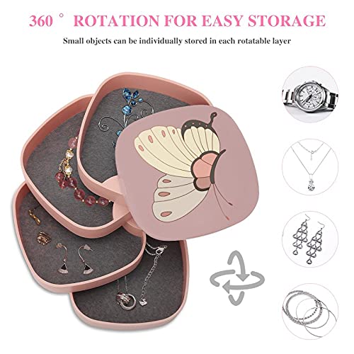 Creatividad Personalidad Rotar la Joyero Espejo Imprimir Insectos Mariposa Bastón Figura Regalo Regalo para Niños Compañeros de Clase, Colegas, Hermanas, Mujeres, Madres, Novias, Esposas Hijas