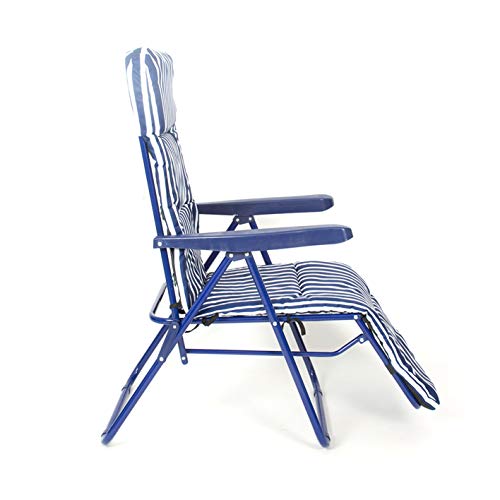 CREVICOSTA QUALITY MARK MARCAS DE CALIDAD Silla Relax Elegante Azul. 12005
