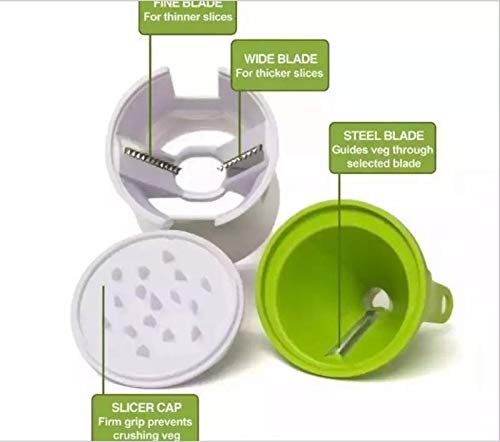 CULER Heavy Duty Spiralizer Vegetal Vegetable Slicer Cortador Espiral máquina de Cortar el calabacín Pasta de Fideos Espaguetis Fabricante