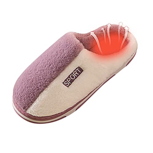 Dasongff Pantuflas de invierno para hombre, de espuma viscoelástica, antideslizantes, para casa o para el hogar, regalo de cumpleaños