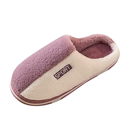 Dasongff Pantuflas de invierno para hombre, de espuma viscoelástica, antideslizantes, para casa o para el hogar, regalo de cumpleaños