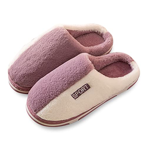 Dasongff Pantuflas de invierno para hombre, de espuma viscoelástica, antideslizantes, para casa o para el hogar, regalo de cumpleaños