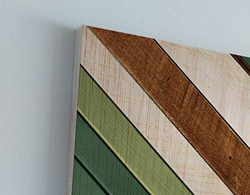 Deco&Fun - Cabecero Cama Madera Impreso Etnic Nawau 150x60cm para Cama de 135 y 150 - Medidas 100, 115, 150, 200 -Cabecero Original