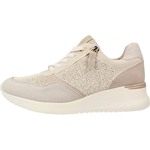 Deportivas Mujer MTNG | Deportivas Lana 60027 | MTNG Mujer | Deportivas Casual | Cierre con Cordones | 49687 | Beige | 39
