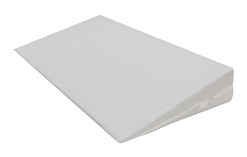 Dibapur ® Cuña con Funda Aloe Vera colchones Colchón Elevador - (B 140 x T 50 x H 15 / 1cm) Cuña con Funda de posicionamiento para colchones