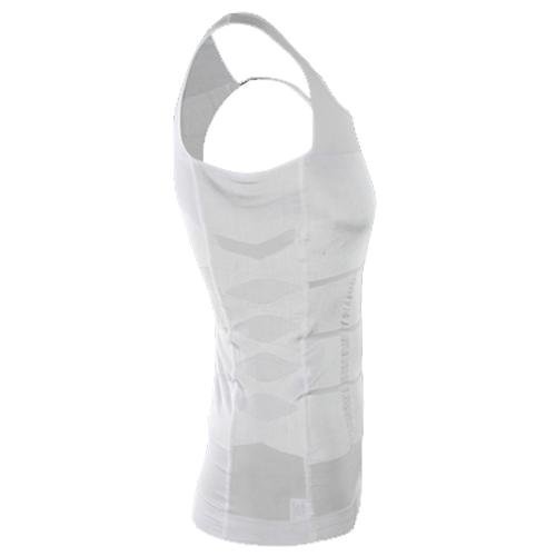 Ducomi Slimshaper - Chaleco para Hombre - Ropa Interior de Efecto Adelgazante Elástico y Formar para el Vientre y la Pérdida de Peso y Grasa - Previene el Dolor de Espalda y Lumbares (Blanco, XXL)