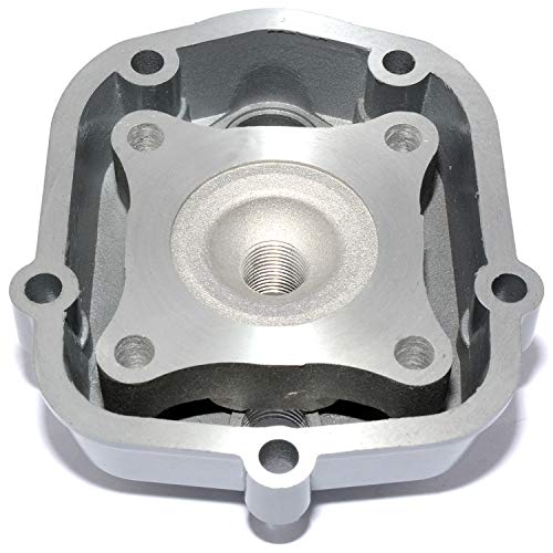 Easyboost Kit Cilindro 50 Hierro para Derbi Euro 3 y 4 Culata Piston Bisegmento Tipo Original Todos Los Modelos D50B0 DRD Senda SM Bultaco Gilera GPR