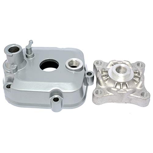 Easyboost Kit Cilindro 50 Hierro para Derbi Euro 3 y 4 Culata Piston Bisegmento Tipo Original Todos Los Modelos D50B0 DRD Senda SM Bultaco Gilera GPR