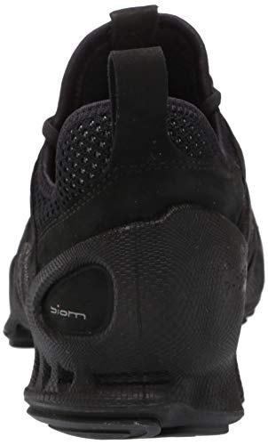 ECCO Women's Biom Aex Gore-tex Waterproof Trainer Running Shoe, Black/Black Nubuck, Numeric_9_Point_5