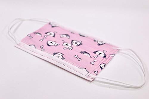 Econanos Mascarillas higiénicas infantiles. Bolsa 10 unidades. Color rosa. 100 gr
