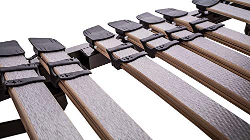 ekamia - Cama Articulada Eléctrica Doble Emparejada de Matrimonio - 150cm x 190cm, Mando con Cable