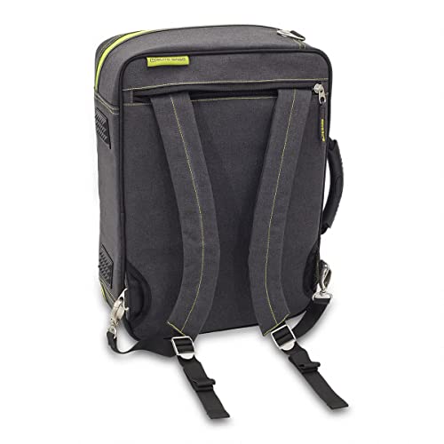 ELITE BAGS, maletín de asistencia domiciliaria, bitono, gris y lima, Urban URB & GO