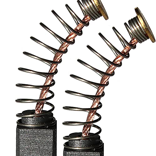 Escobillas de CarbóN,12 Pcs Escobillas de CarbóN Para Taladros,Escobillas de CarbóN de Repuestos,Durable, Utilizado Para Martillo EléCtrico,Cepilladora EléCtrica,Amoladora EléCtrica, (6.5X7.5X12Mm)
