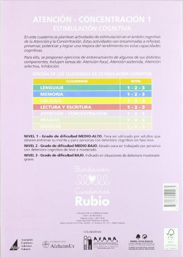 Estimulación cognitiva: atención concentración 1