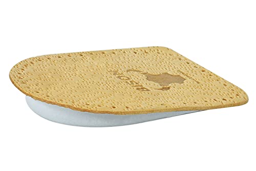 FOOTMATE - Plantillas para Talón - Almohadilla para el Talón - Cojines de Cuero para el Talón - Ortopédicos - Diferentes Longitudes y Alturas - No Más Dolor - 1 par (WOMEN)