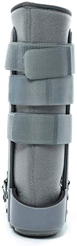 Fractura Fijo Walker Arranque, Tobillo Tirantes Corto Fractura Walker Botas - se Ajusta Tanto a la Izquierda y el pie Derecho 8.30 (Color : Gray, Size : Large)