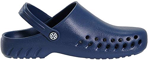 Gaatpot Mujer Zuecos Sanitarios y de Hostelería Hombre Calzado Zapatillas de Playa Ahueca hacia Fuera Las Sandalias Chanclas de Verano Azul 41EU
