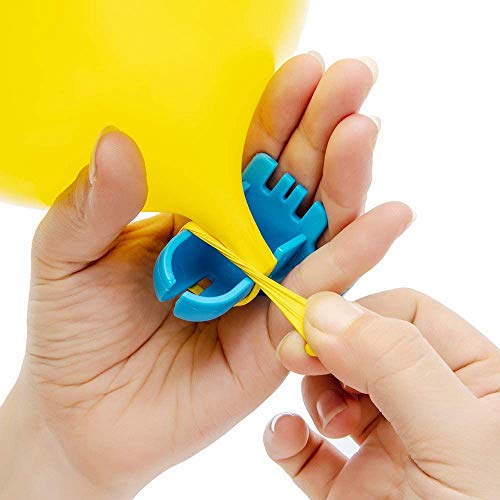 GEEKEN 5 Piezas de Herramientas para Atar Globos Suministros de Fiestas de Globos Herramientas para Atar Globos Clips de Nudo de Globo Arcos de Columna de Globo