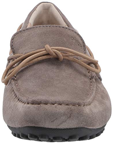 Geox Uomo Snake Mocassino, Mocasines Hombre, Marrón (Taupe C6029), 44 EU