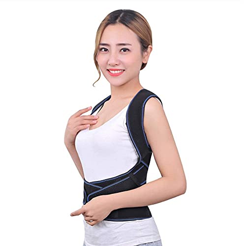 GFBHD Corrector de Postura de Espalda Corrector de Postura,el Soporte Trasero se Puede Ajustar de Manera Flexible a Mejorar la cifosis de la Espalda,alivie el Hombro,el Cuello y el Dolor de Espalda