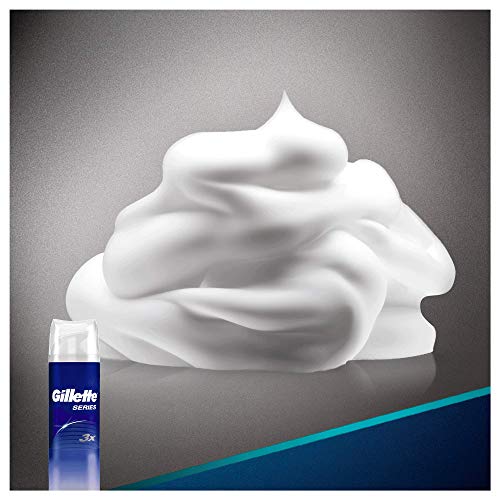 Gillette Series Espuma de Afeitar para Pieles Sensibles, 250 ml