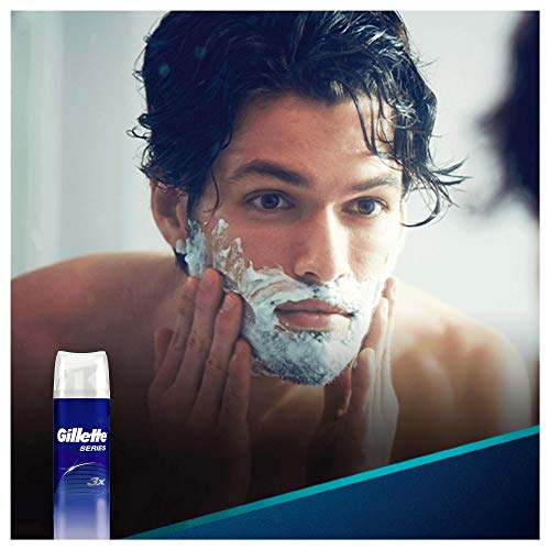 Gillette Series Espuma de Afeitar para Pieles Sensibles, 250 ml