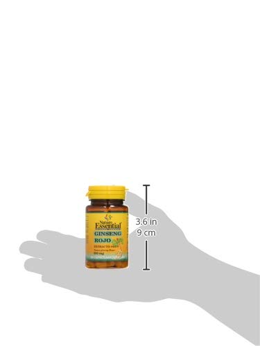 GINSENG ROJO 500 mg 50 cápsulas