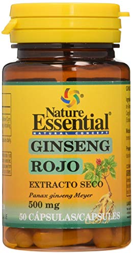 GINSENG ROJO 500 mg 50 cápsulas