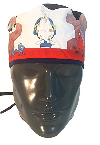 Gorro médico, quirófano, enfermero, dentista, veterinario, La vida, Pelo Corto.