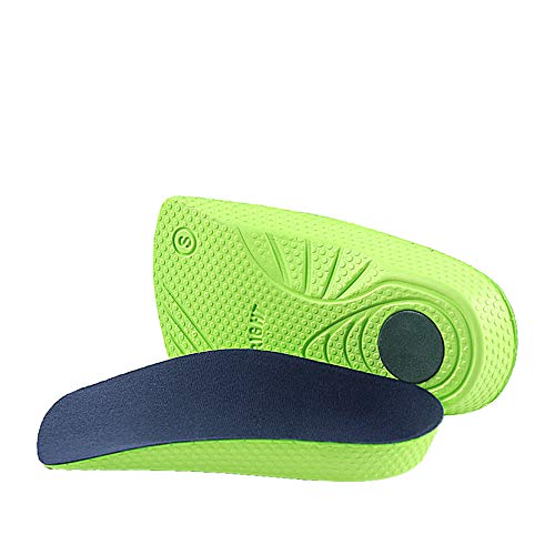 GuardInsoles Plantilla Ortopédica 3/4 Soporte Para El Arco Del Pie Inserciones En El Arco Alto Para La Fascitis Plantar Pies Planos Dolor En El Talón