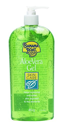 HAWAIIAN Tropic Banana Boat Aloe Vera Gel After Sun - Crema Aftersun Refrescante y Reparadora de la Piel, Gel Hidratante (58369), Verde, 453 Gramos