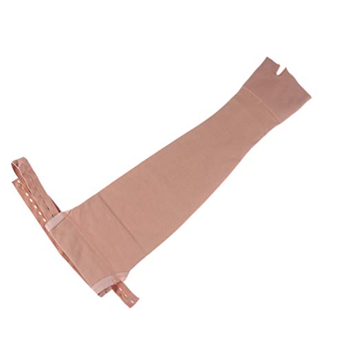 HEALLILY Manga de compresión de mastectomía Anti hinchazón Brazo de Soporte linfedema Edema para baskateball Correr tamaño XL Mano Derecha