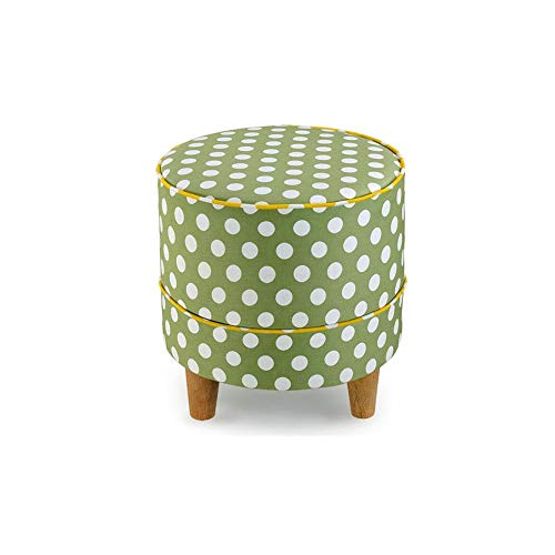 HLL Taburetes, Escabetes de Reposapiés Punto de Onda Creativa Se Puede Montar el Banco de Zapatos Taburete Taburete Taburete Bajo Taburete Sofá Taburete 40 cm de Altura