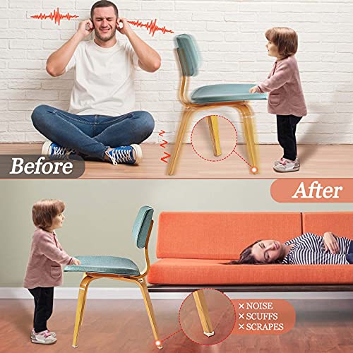 Hocerlu Fieltro Adhesivo, 181 Piezas Almohadillas para Muebles Premium-Una Variedad de Tamaños, Súper Adherencia, no se Cae Fácilmente, se Adapta Perfectamente a Todo Tipo de Muebles