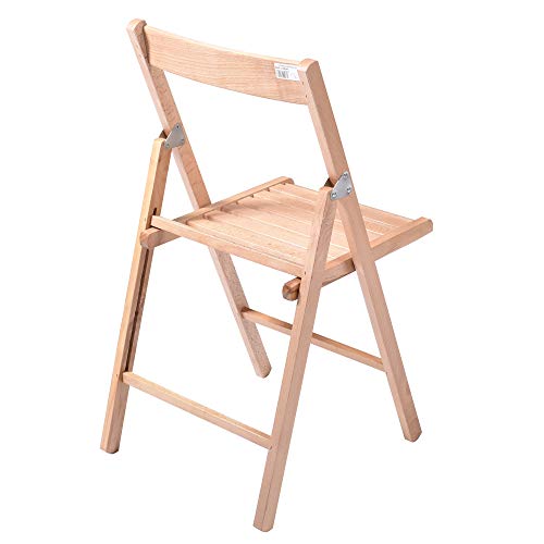 HOUSE COLLECTION HSC1394 - Silla Plegable, Natural, Multicolor, Mediana