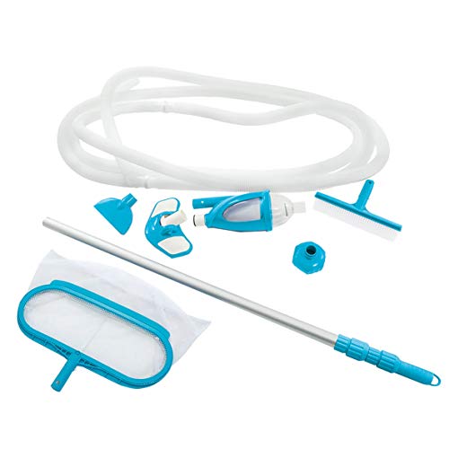 Intex Kit de mantenimiento de piscina de lujo - accesorios de piscina - set de limpieza de piscina - 5 piezas