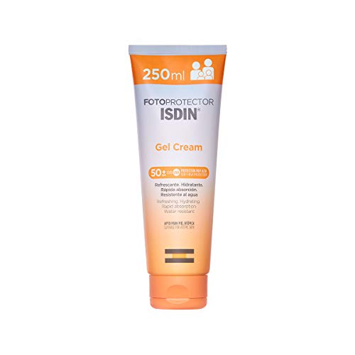 ISDIN Fotoprotector Gel Cream SPF 50+ 250 ml Crema Solar Corporal refrescante e hidratante