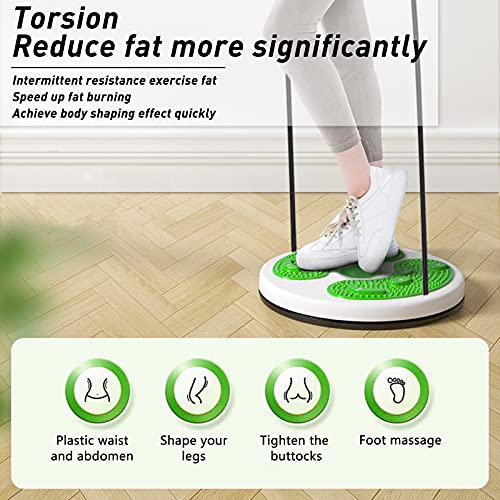 Jooheli Twist Waist Disc Board,Twist Waist Disc Board Tableros de Equilibrio Cintura Adelgazante Fitness Masaje de Pies Magnético Multifuncional per Fitness