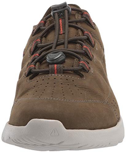 KEEN Highland WP-M, Zapatillas Hombre, Oliva Oscuro Plata Abedul, 40.5 EU