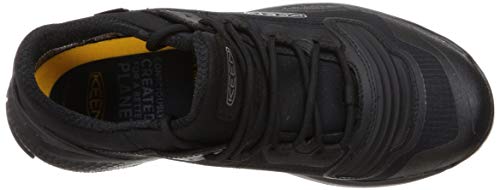 KEEN Tempo Flex WP-M, Zapatos para Senderismo Hombre, Triple Black, 43 1/3 EU