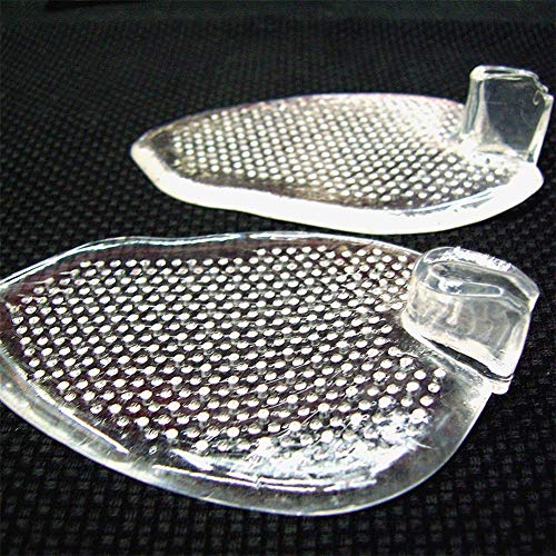 KUENG De Silicona en la Parte Delantera de la Etiqueta engomada La Parte Delantera Pad Dolor en el talón Cojines de Bola de pie Cojines para Plantar