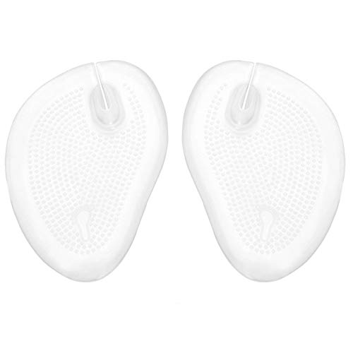 KUENG De Silicona en la Parte Delantera de la Etiqueta engomada La Parte Delantera Pad Dolor en el talón Cojines de Bola de pie Cojines para Plantar