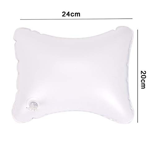 LACKINGONE Juego de Lavabos Inflables para Lavar El Cabello, para Ancianos, Discapacitados, Embarazadas, Heridas, Postradas en Cama, Minusválidos, Lavabo de Champú Portátil Baño de Cama