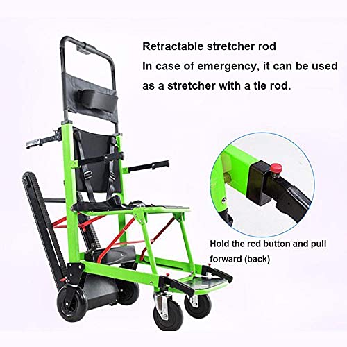 LLSS Silla de Ruedas eléctrica Plegable Que Puede Subir escaleras Silla eléctrica portátil Viaje Ligero, para discapacitados y Ancianos Totalmente automático Subir y Bajar Las