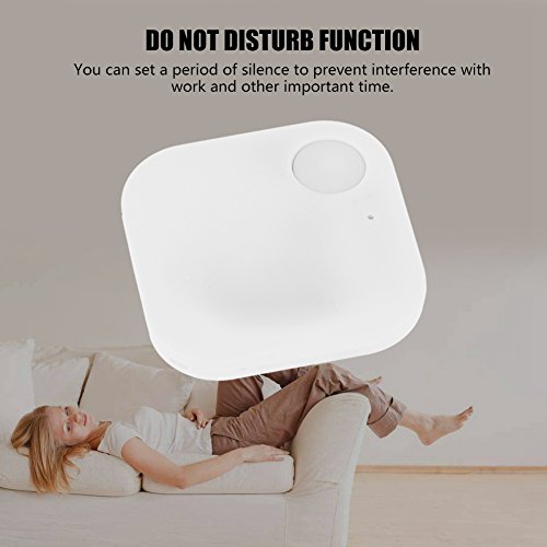 Localizador Bluetooth, buscador de llaves. Localizador de teléfono. Compatible con iOS/Android (Blanco).