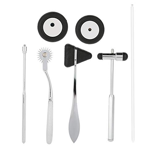 Martillo neurológico 5 en 1 Kit de percusión para el cuidado de la salud del martillo del reflejo del músculo