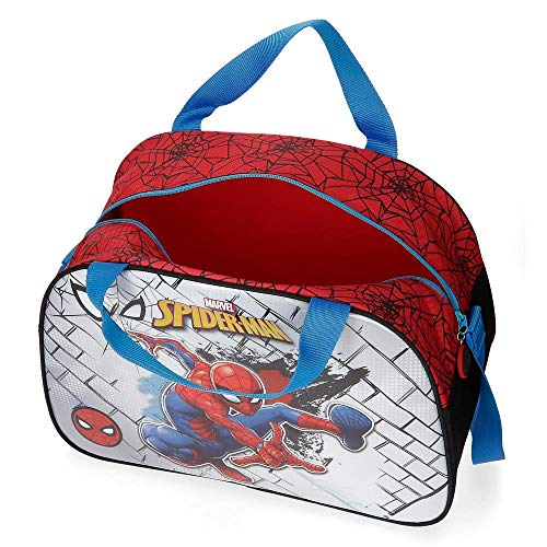 Marvel Spiderman Red Bolsa de Viaje, 40cm, Rojo