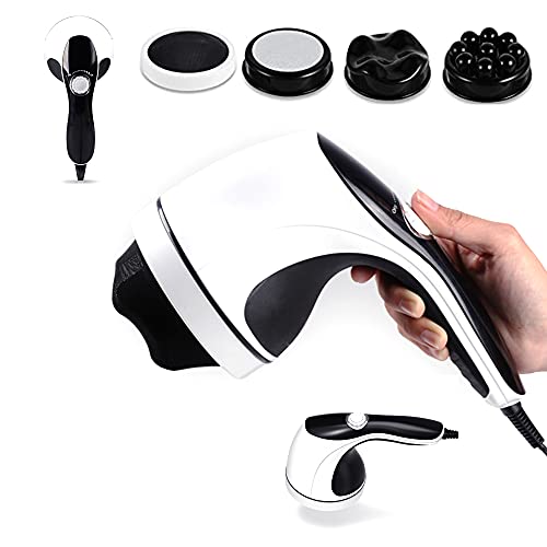 Masajeador electrico corporal, Masajeador anticelulítico por vibración, Masajeador muscular y relajante.