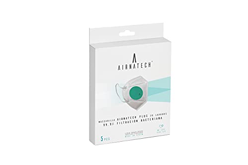 Mascarilla AIR PLUS Verde Esmeralda – Alta Respirabilidad > 56% - Protección 99,9 % (BFE) – Reutilizable 20 Lavados – Hasta 16 horas de uso continuado - Certificación CE- Fabricada en España.